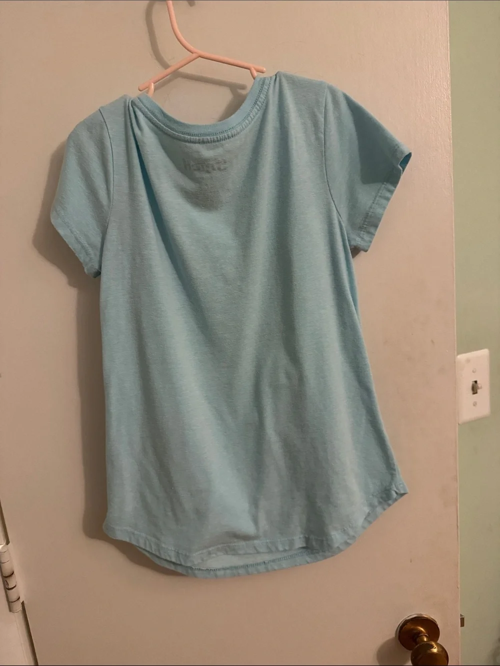 Disney Light Blue Girls' Stitch Graphic Tee